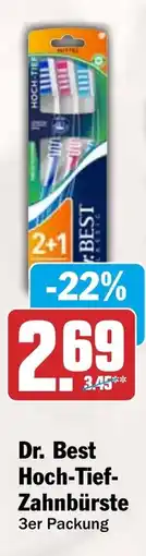 HIT Dr. Best Hoch-Tief-Zahnbürste Angebot