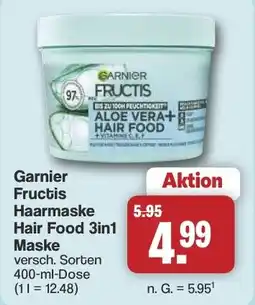Famila Nord West Garnier Fructis Haarmaske Hair Food 3in1 Maske Angebot