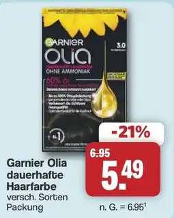 Famila Nord West Garnier Olia dauerhafte Haarfarbe Angebot