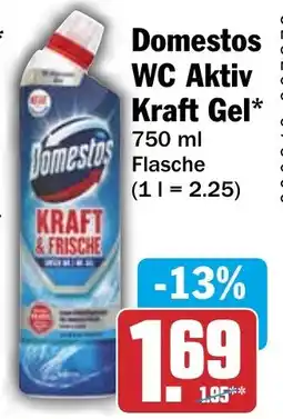 HIT Domestos WC Aktiv Kraft Gel Angebot