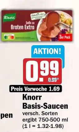 HIT Knorr Basis-Saucen Angebot