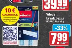 HIT Vileda Ersatzbezug H2PRO Flat Mop Angebot
