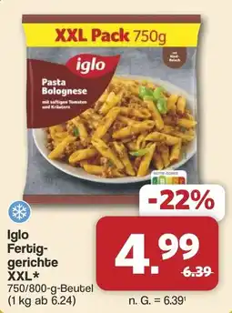 Famila Nord West iglo Pasta Bolognese Angebot