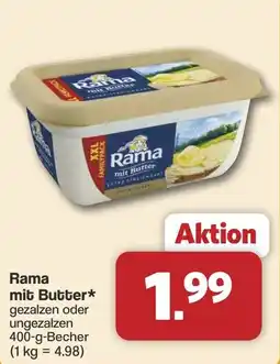 Famila Nord West Rama mit Butter Angebot
