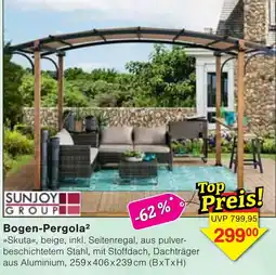 Wiglo Wunderland SUNJOY GROUP Bogen-Pergola Angebot