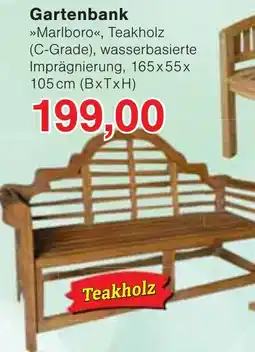 Wiglo Wunderland Gartenbank Angebot