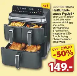 Famila Nord West GOURMETmaxx Heißluftfritteuse FryUp3* Angebot