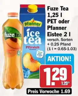 HIT Fuze Tea Angebot