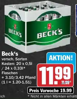 HIT Beck's Angebot