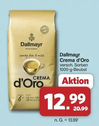 Famila Nord West Dallmayr Crema d'Oro Angebot