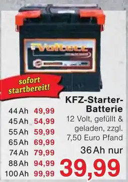 Wiglo Wunderland KFZ-Starter-Batterie Angebot
