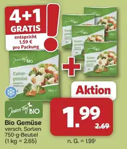 Famila Nord West Jeden Tag BIO Bio Gemüse Angebot