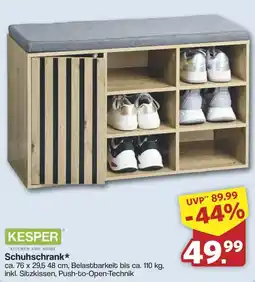 Famila Nord West KESPER Schuhschrank* Angebot