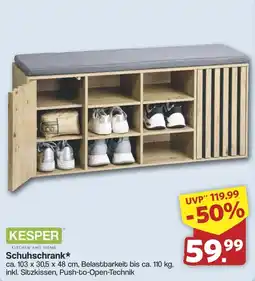 Famila Nord West KESPER Schuhschrank* Angebot