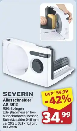 Famila Nord West SEVERIN Allesschneider AS 3912 Angebot