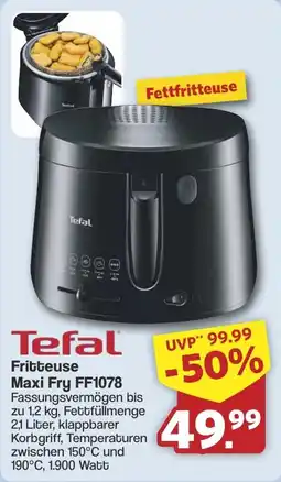Famila Nord West Tefal Fritteuse Maxi Fry FF1078 Angebot