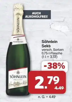 Famila Nord West Söhnlein Sekt Angebot