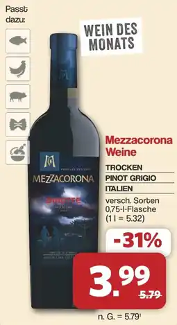 Famila Nord West Mezzacorona Weine Angebot