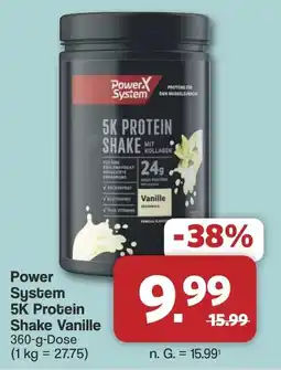 Famila Nord West Power System 5K Protein Shake Vanille Angebot