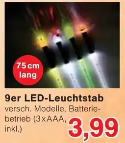 Wiglo Wunderland 9er LED-Leuchtstab Angebot