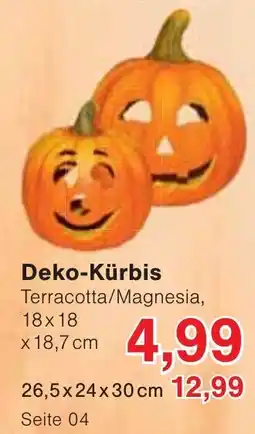 Wiglo Wunderland Deko-Kürbis Angebot