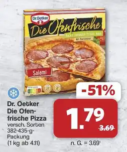 Famila Nord West Dr. Oetker Die Ofenfrische Pizza Angebot