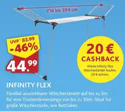 Famila Nord West Vileda Infinity Flex Wäscheständer Angebot