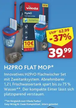 Famila Nord West Vileda H2PRO Flat Mop Angebot
