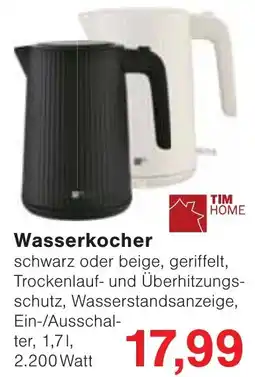 Wiglo Wunderland Wasserkocher Angebot