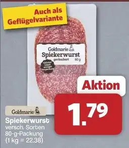 Famila Nord West Goldmarie Spiekerwurst Angebot
