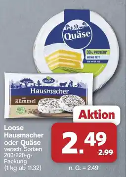 Famila Nord West Loose Hausmacher oder Quäse Angebot
