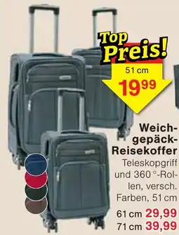 Wiglo Wunderland Weichgepäck-Reisekoffer Angebot