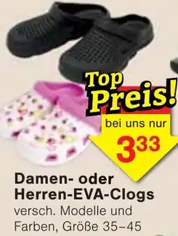Wiglo Wunderland Damen- oder Herren-EVA-Clogs Angebot