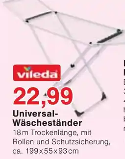 Wiglo Wunderland vileda Universal-Wäscheständer Angebot