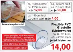 Wiglo Wunderland Flexible PVC Glasfolie Angebot