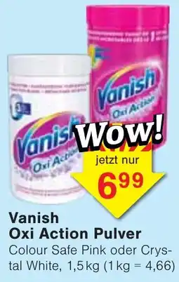 Wiglo Wunderland Vanish Oxi Action Pulver Angebot