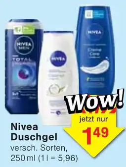 Wiglo Wunderland Nivea Duschgel Angebot