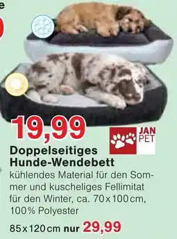 Wiglo Wunderland Doppelseitiges Hunde-Wendebett JAN PET Angebot
