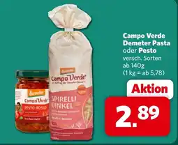 Famila Nord West Campo Verde Demeter Pasta oder Pesto Angebot