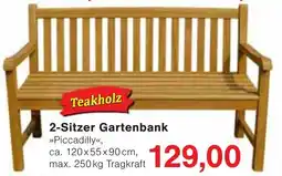 Wiglo Wunderland 2-Sitzer Gartenbank »Piccadilly« Angebot