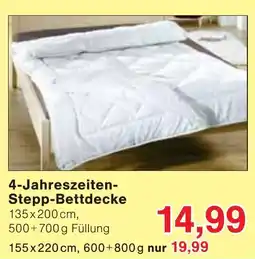 Wiglo Wunderland 4-Jahreszeiten-Stepp-Bettdecke Angebot