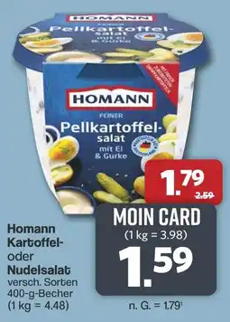 Famila Nord West Homann Pellkartoffelsalat Angebot