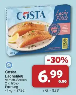 Famila Nord West Costa Lachsfilet Angebot