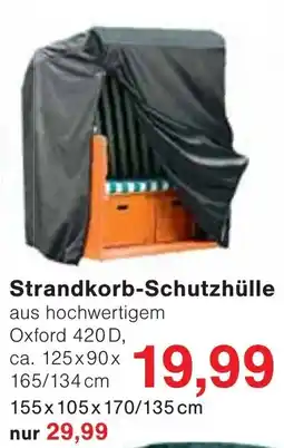 Wiglo Wunderland Strandkorb-Schutzhülle Angebot