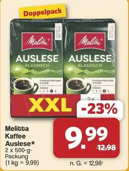 Famila Nord West Melitta Kaffee Auslese* Angebot