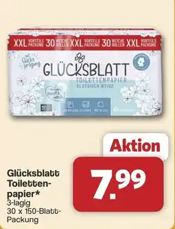 Famila Nord West Glücksblatt Toilettenpapier Angebot