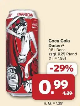 Famila Nord West Coca Cola Dosen* Angebot