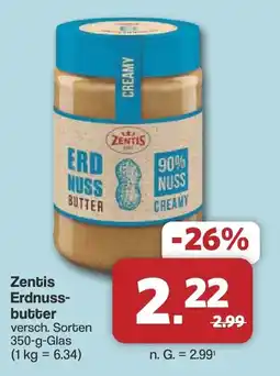 Famila Nord West Zentis Erdnussbutter Angebot