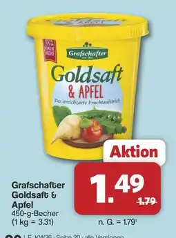 Famila Nord West Grafschafter Goldsaft & Apfel Angebot