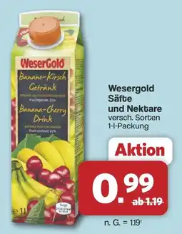 Famila Nord West Wesergold Banane-Kirsch Getränk Angebot